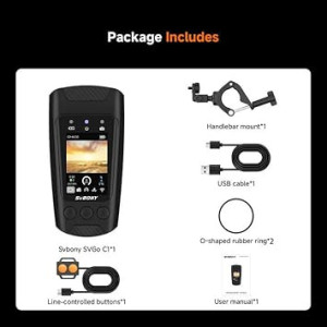 SVBONY SVGo C1 4K Cycling Camera 30FPS, 20MP, GPS, EIS Stabilization