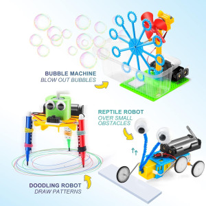 STEM Robotics Kit - 6-Pack STEM Toys for Kids Ages 6-13, Perfect Gifts