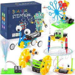 Kit Robotique STEM 6 pièces - Jouets Scientifiques 8-13 ans