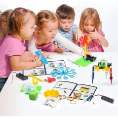 Kit Robotique STEM 6 pièces - Jouets Scientifiques 8-13 ans