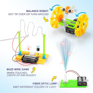 STEM Robotics Kit - 6-Pack STEM Toys for Kids Ages 6-13, Perfect Gifts