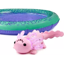 Interactive Baby Axolotl Alix with Inflatable Pool, Swimming & Lights