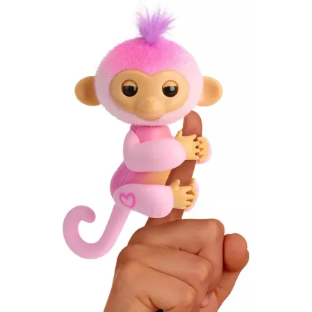 Adoptez Harmony, le singe pop star qui vous suit partout, joue, chante et partage son amour en douceur