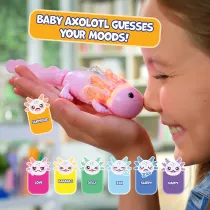 Interactive Baby Axolotl Alix with Inflatable Pool, Swimming & Lights