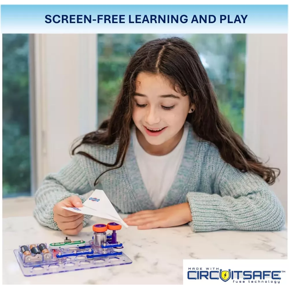 Snap Circuits Flight Deck STEM Toy | Ages 8+ | Science Gift for Kids