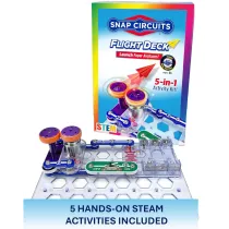 Snap Circuits Flight Deck STEM Toy | Ages 8+ | Science Gift for Kids