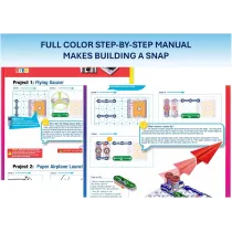 Snap Circuits Flight Deck STEM Toy | Ages 8+ | Science Gift for Kids