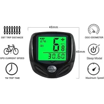 YS SY Wireless Waterproof Bicycle Speedometer & Odometer with LCD Display