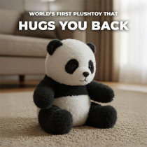 Koaly Plush Panda - Emotional Support Hug Buddy for Anxiety & Stress Relief