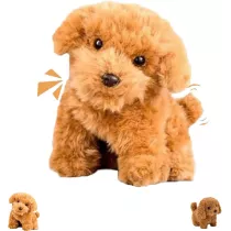 Chiot Robot Réaliste 2025 - Chien AI Marchant et Aboyant