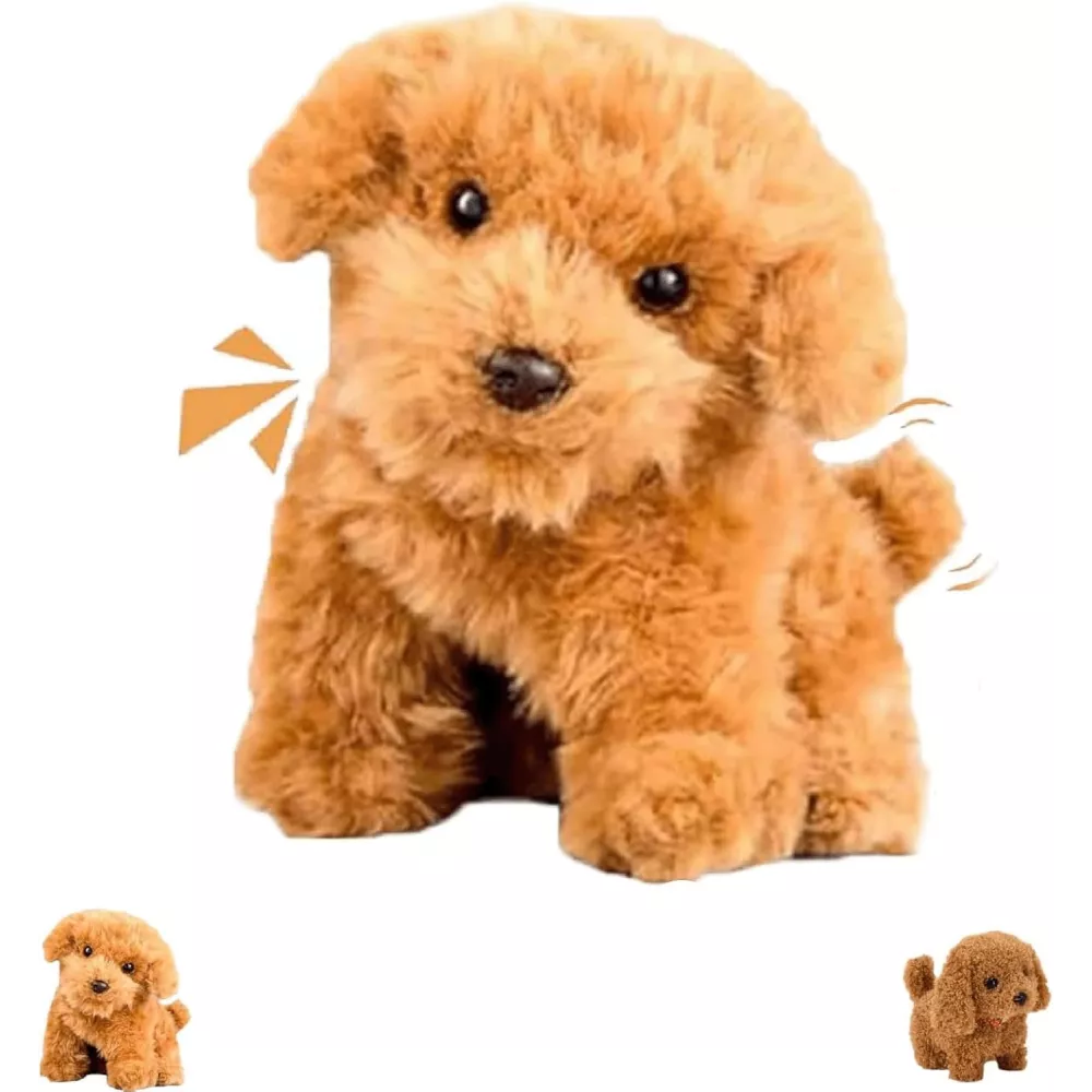 2025 Realistic Robot Puppy Dog for Adults – Walking, Barking, Wagging Tail