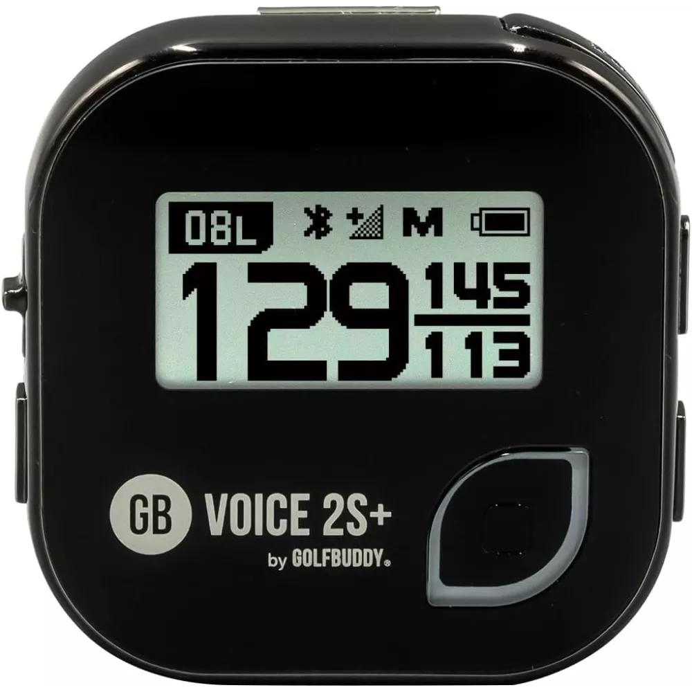 GOLFBUDDY Voice 2S+ Talking GPS Rangefinder with 18H Battery & Slope