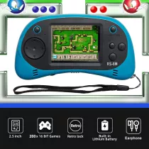 Kids Portable 16-Bit Handheld Video Game Player with 200 Games