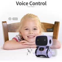 GILOBABY Interactive Kids Robot Toy - Voice Control, Singing & Dancing