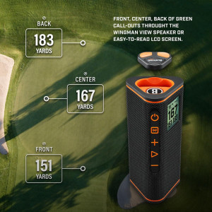 Bushnell Golf Wingman View GPS : Écran, Haut-parleur & Musique