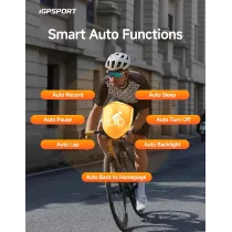 iGPSPORT BSC100S Wireless GPS Bike Computer, 2.6'' LCD, 40H Battery