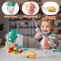 Poulpe Danseur Intelligent Avec Lumières LED & Musique, Jouet Bébé USB