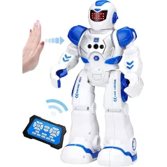 Un jouet high-tech éducatif : robot programmable avec 50 mouvements et autonomie 3h