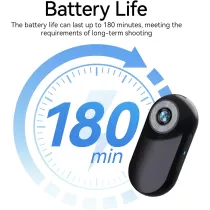 Mini Body Camera 1080P with 32GB Card – Helmet Camera & Audio Recording