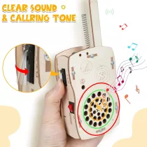 DIY STEM Walkie Talkie Kits for Kids Ages 8-14 | Science Toy Gift