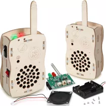DIY STEM Walkie Talkie Kits for Kids Ages 8-14 | Science Toy Gift