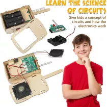 DIY STEM Walkie Talkie Kits for Kids Ages 8-14 | Science Toy Gift