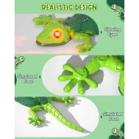 Le gecko robot qui grimpe aux murs : un jouet fascinant pour enfants curieux et joueurs