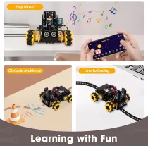 Robotics Kit for Kids 8-16 | ACEBOTT Smart Car with Camera & STEM Toys