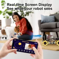 Robotics Kit for Kids 8-16 | ACEBOTT Smart Car with Camera & STEM Toys
