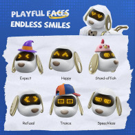 Ruko 18011 Robot Chien Télécommande Programmable LED Son