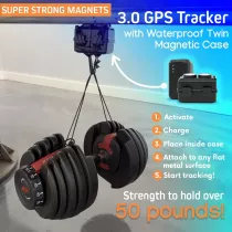 Optimus 3.0 GPS Tracker – 1+ Month Battery, Waterproof & Magnetic Case