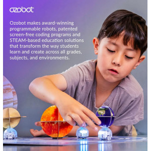 Evo Classroom Kit: 12 Interactive Coding Robots for Kids 5+ with STEAM Lessons