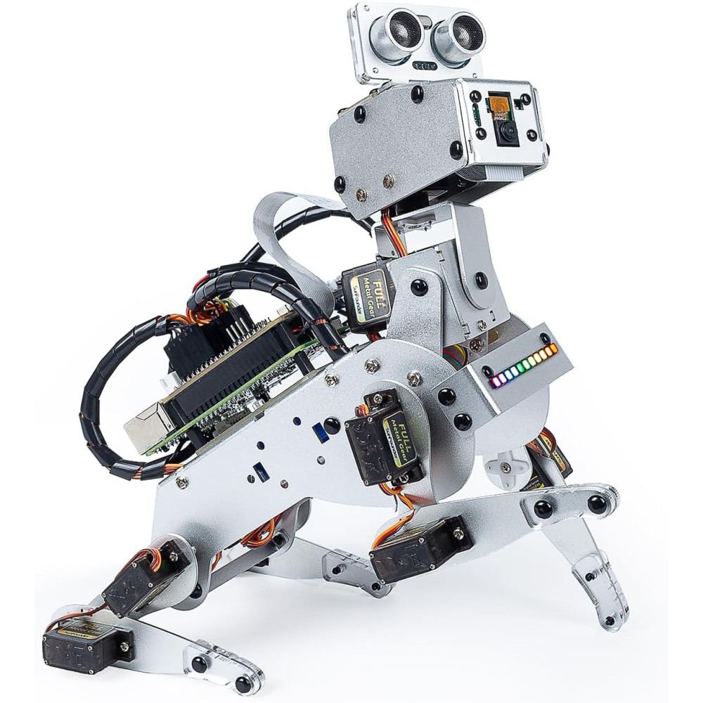 SunFounder PiDog : Robot Chien AI pour Raspberry Pi avec Caméra
