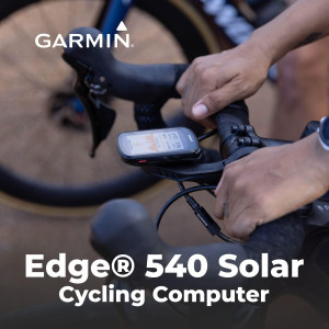 Garmin Edge 540 Solar GPS Cycling Computer with E-Bank Bundle - Wearable4U