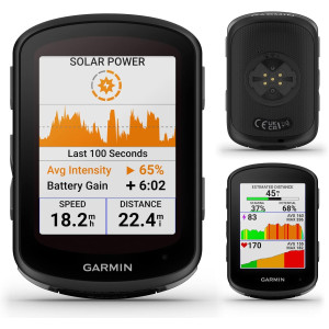 Garmin Edge 540 Solar GPS Vélo - Wearable4U Bundle E-Bank
