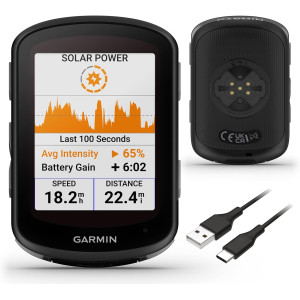 Garmin Edge 540 Solar GPS Vélo - Wearable4U Bundle E-Bank
