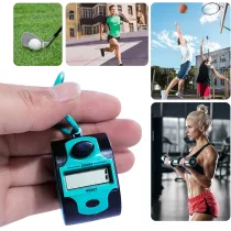 Handy 5-Digit Manual Digital Clicker Counter - Portable Tally Clicker
