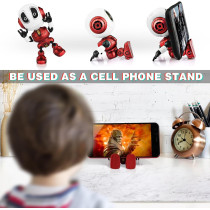 Robot Parlant Enfant Rechargeable avec Voix & Lumières LED