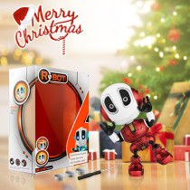 Robot Parlant Enfant Rechargeable avec Voix & Lumières LED