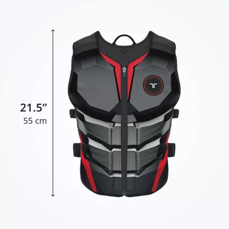 TactSuit Air Onyx : Gilet Haptique Léger VR Bluetooth