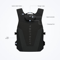 TactSuit Air Onyx : Gilet Haptique Léger VR Bluetooth