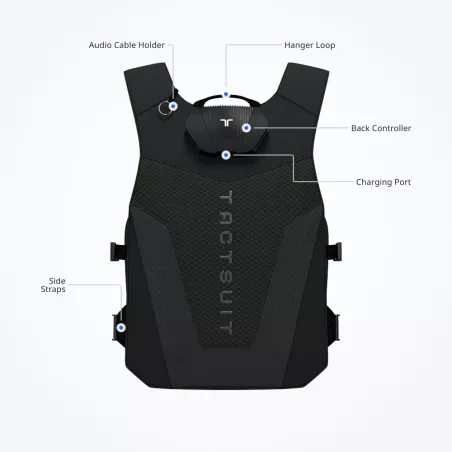 Une immersion VR totale : vivez chaque impact avec le gilet haptique TactSuit Ai