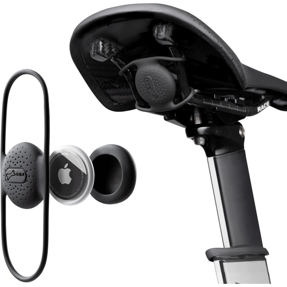 Suivi GPS vélo BONE Air Tracker, étui silicone étanche