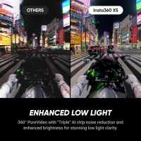 Insta360 X5 Essentials : Caméra 8K 360° Étanche & Stabilisée