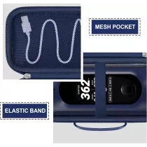 Hard Carrying Case for Blue Tees Golf GPS Speaker with Touch Screen