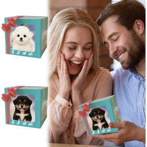 Robot Chien 2025 Nicooo : Chiot Robotique Réaliste Noir