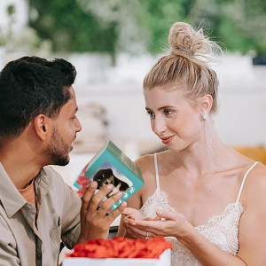 2025 Nicooo Robot Dog – Realistic AI Puppy That Walks & Barks (Black)