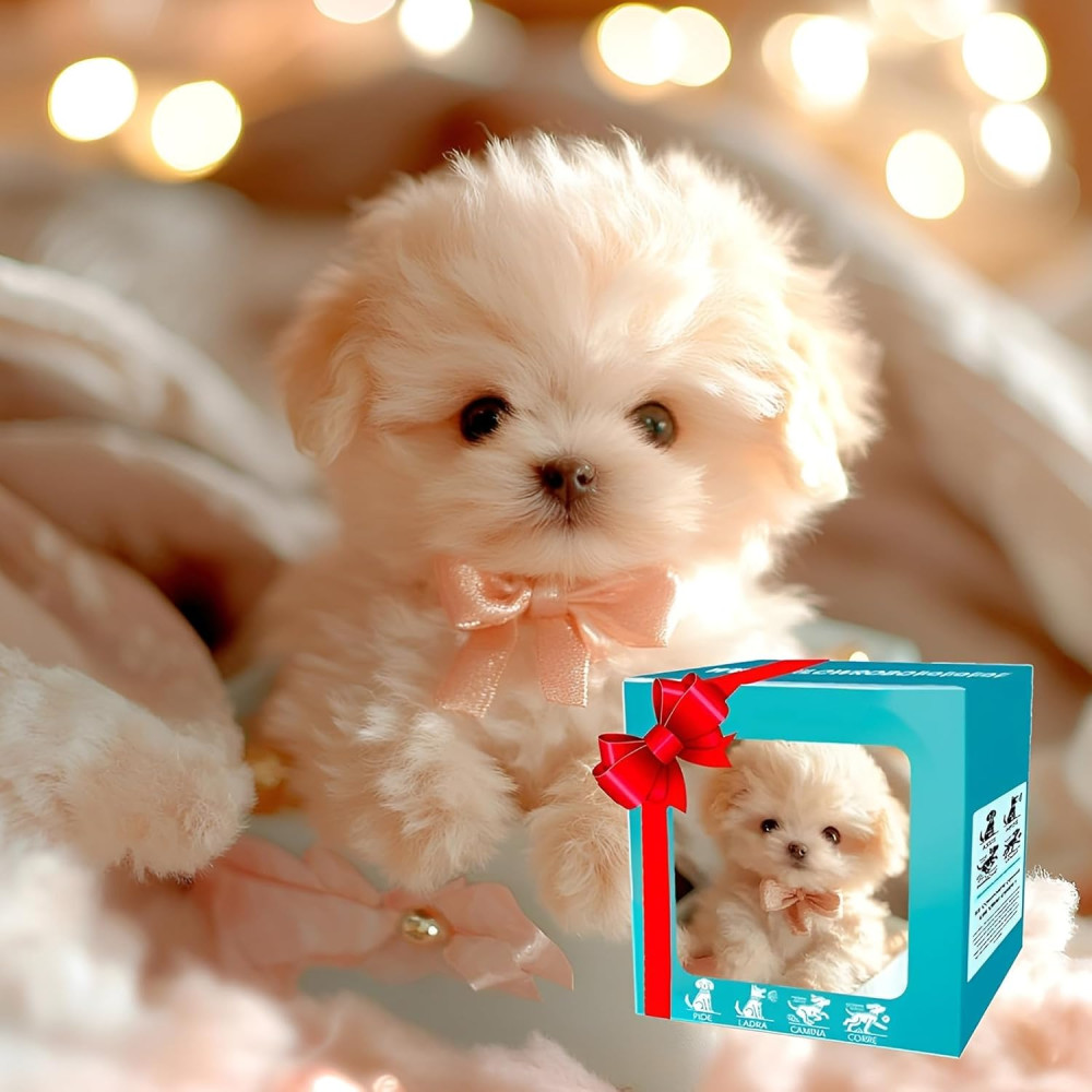 2025 New AI Robot Dog – Realistic Interactive Puppy for Adults & Kids