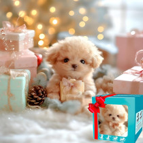 2025 New AI Robot Dog – Realistic Interactive Puppy for Adults & Kids