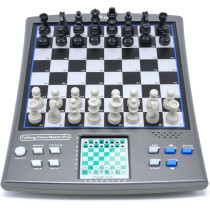 iCore Electronic Chess Set - Talking Board with 100 Exercises & 5 Levels